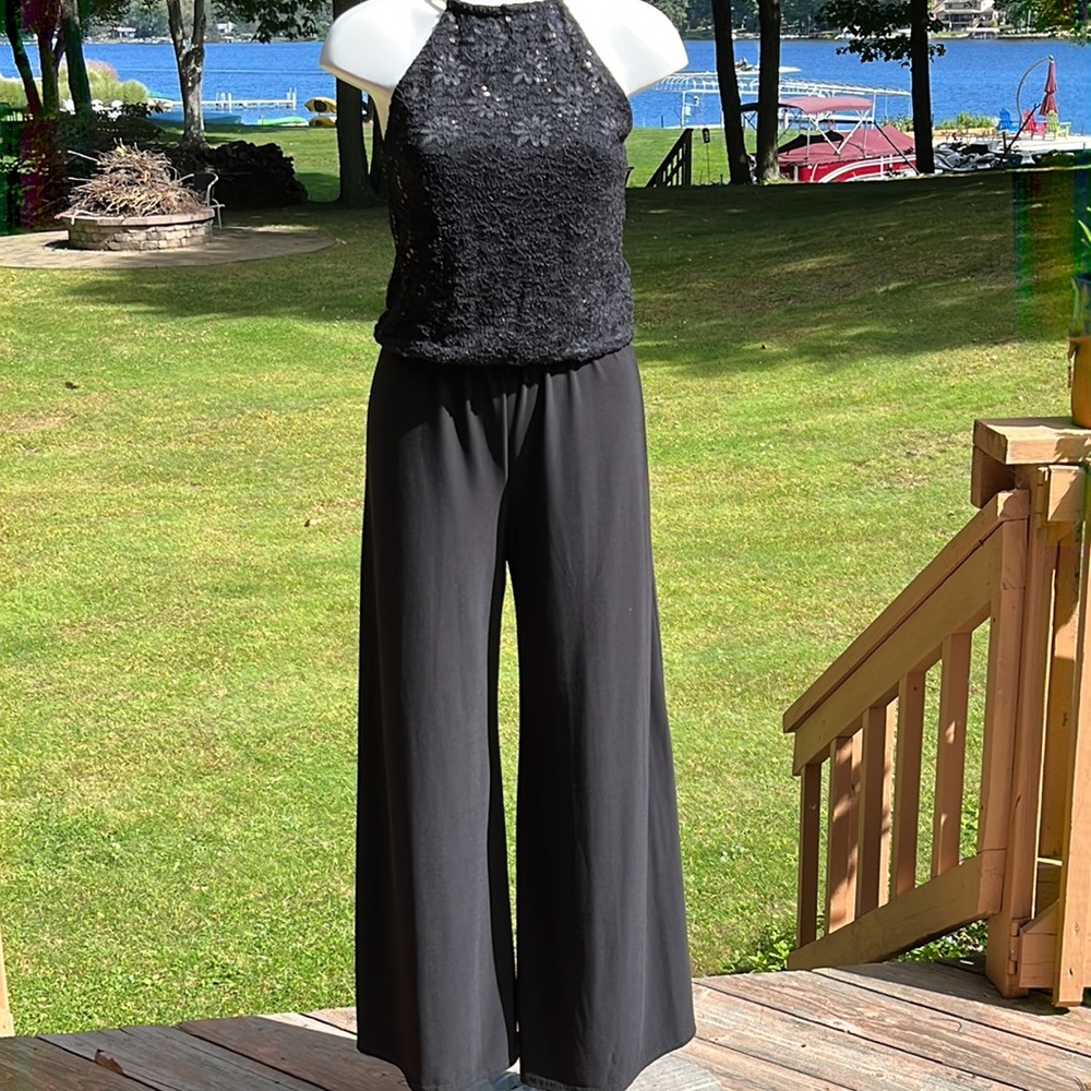R&M Richards stunning dressy jumpsuit 6-8